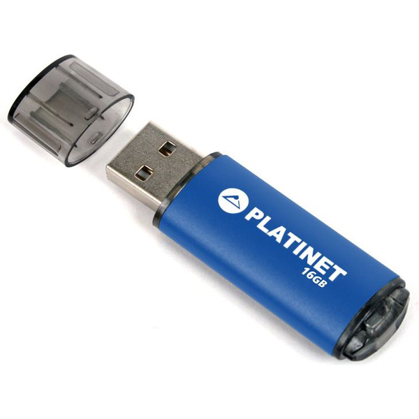 Platinet PMFE16BL μονάδα USB flash 16 GB USB Τύπου-A 2.0 Μπλε