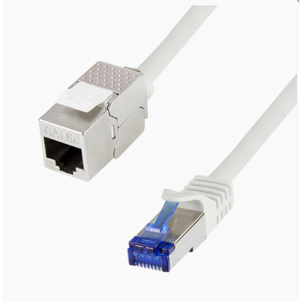 LogiLink CC5072S cavo di rete Grigio 5 m Cat6a S/FTP (S-STP) Rotondo
