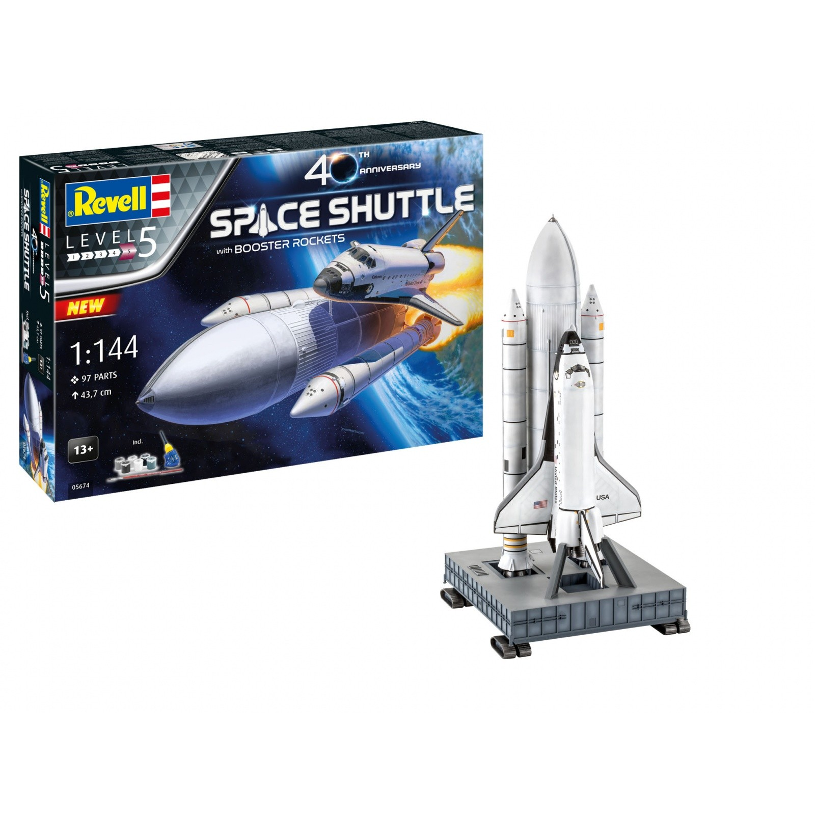 Revell Űrsikló műanyag modell (1:144) (05674)