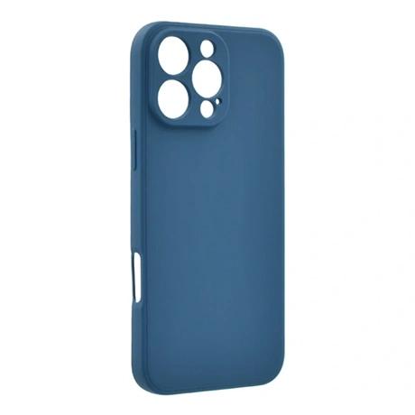 iPhone 16 Pro GIGAPACK Szilikon telefonvédő matt SÖTÉTKÉK (GP-160061)