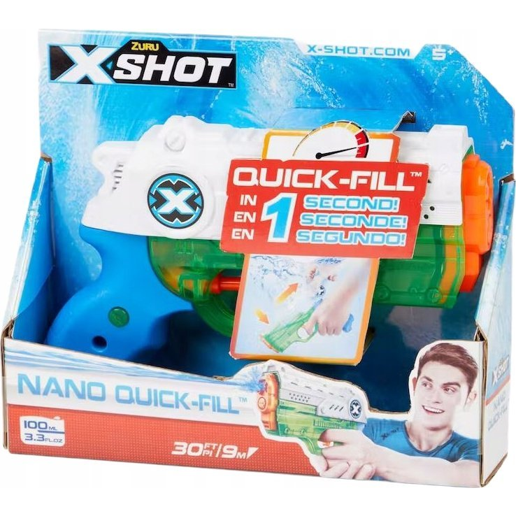 Zuru Toys XSHOT Fast-Fill Nano Vizipisztoly (56333)
