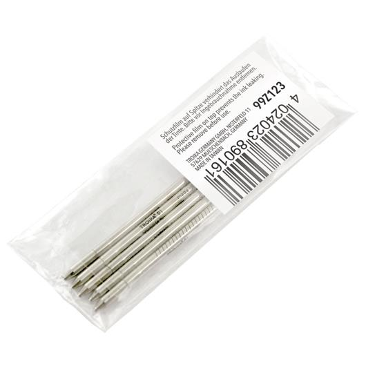 Troika Construction Golyóstollbetét - 0.8mm / Kék (5db)