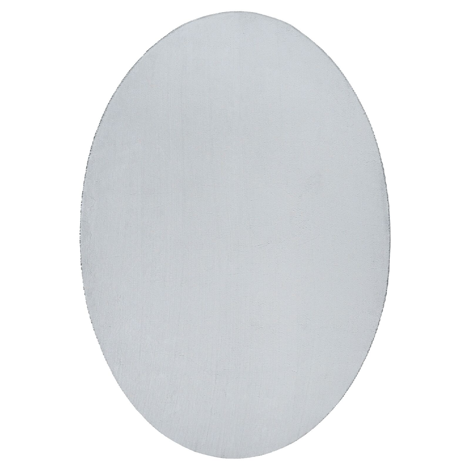 HAUARTE Szőnyeg - Szürke, 140x200 cm, Ovális (4103638)