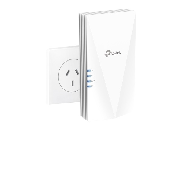 TP-Link RE500X zosilňovač sieťového signálu Sieťový vysielač a prijímač Biela 1000 Mbit/s (RE500X)