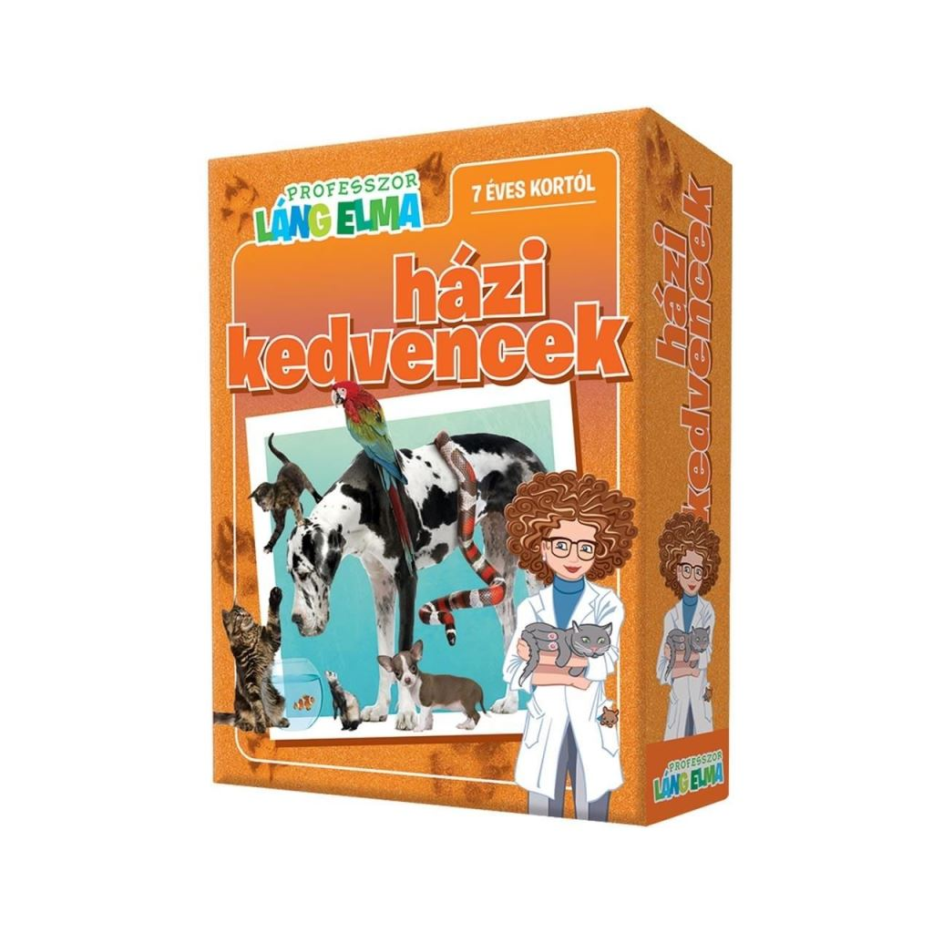 Outset Media Professzor Láng Elma: házi kedvencek társasjáték (12409) (OutsetMedia12409)