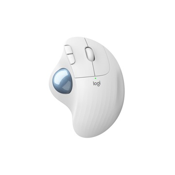 Mouse ergonomic cu trackball Logitech ERGO M575, alb, 2000 DPI