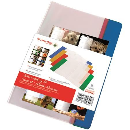 Pantaplast füzet- és könyvborító + füzetcímke A5 (INP0302000599) (0302-0005-99)