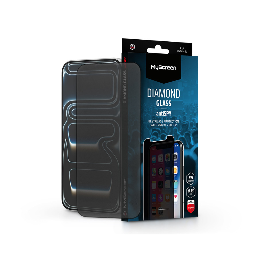 MyScreen antiSPY - Apple iPhone 17 Pro Max üvegfólia beteketintés elleni védelemmel (MS270113)