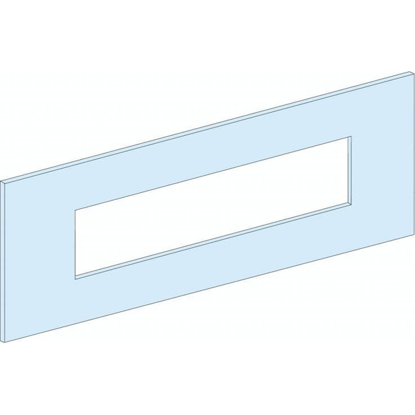Schneider Electric PrismaSeT-P, előlap, 2x ComPacT NSX/NSX Vigi400-630 3-4 tűs, függőleges, szélesség=650mm, magasság=7modul 1 db