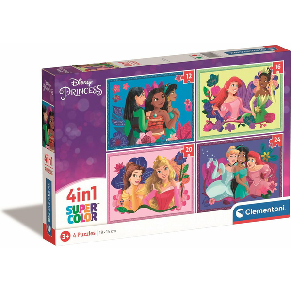 Clementoni Supercolor Disney Hercegnők - 72 darabos puzzle