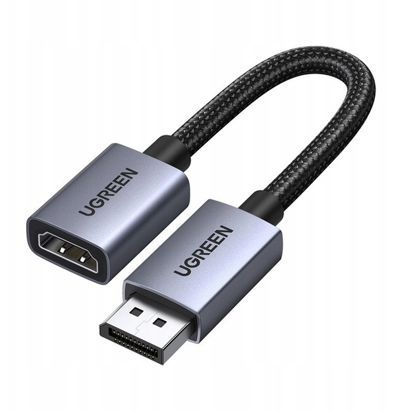 Cable DisplayPort to HDMI UGREEN DP133, 4K, 20 cm