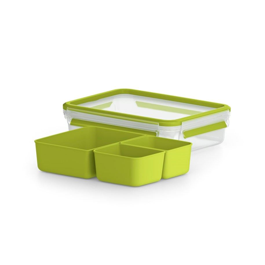 Tefal K31004 obedár Dóza na jedlo 1,2 L Zelená, Priehľadná (K3100412)
