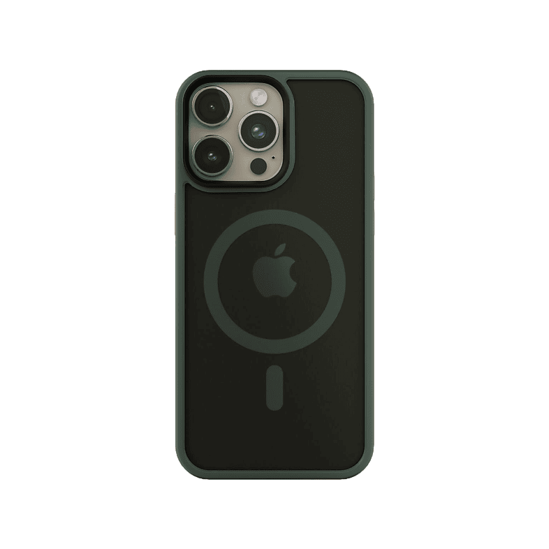 NextOne IPH-15PRO-MAGSF-MISTCASE-PTC iPhone 15 Pro pisztáciazöld szilikon MagSafe hátlap (IPH-15PRO-MAGSF-MISTCASE-PTC)