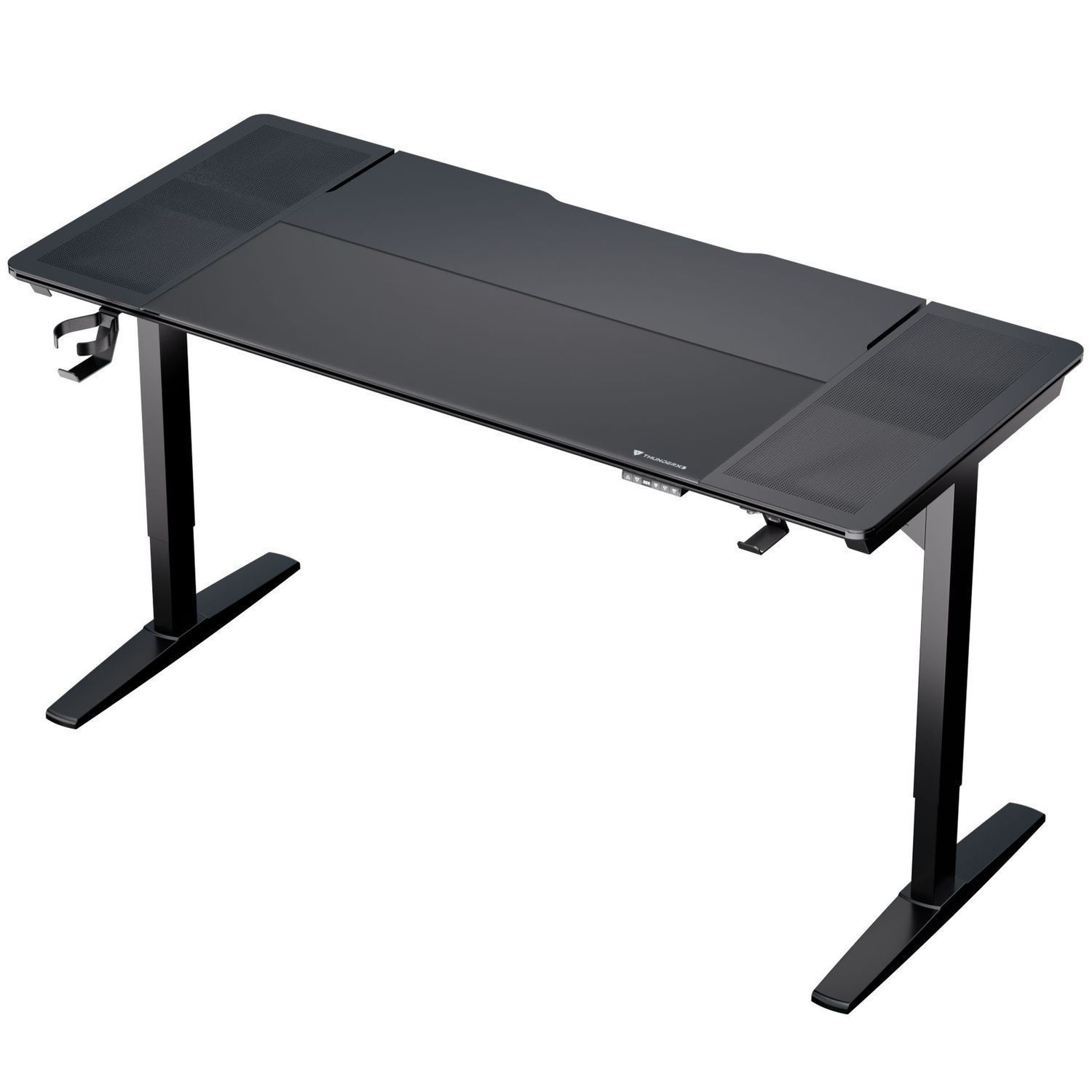 ThunderX3 LAB-X Elektromosan állítható Gamer asztal 170 x 75 x 75-120 cm - Fekete (GABU-474)