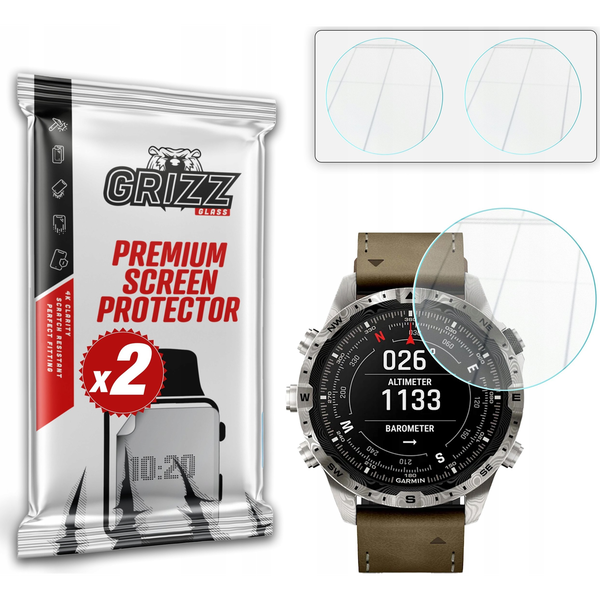 Szkło hybrydowe GrizzGlass HybridGlass do Garmin MARQ gen. 2