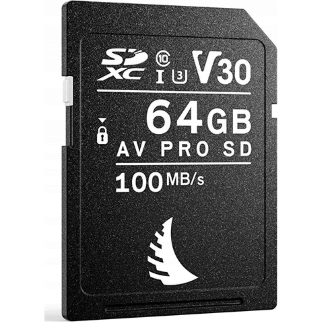 ANGELBIRD SD AV PRO SDXC, SD 6.1, UHS-I, R100/W52 (V30) 64GB (AVP064SDV30)