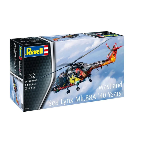 Westland Lynx - Sonderlackierung Revell 03806 měřítko 1/32