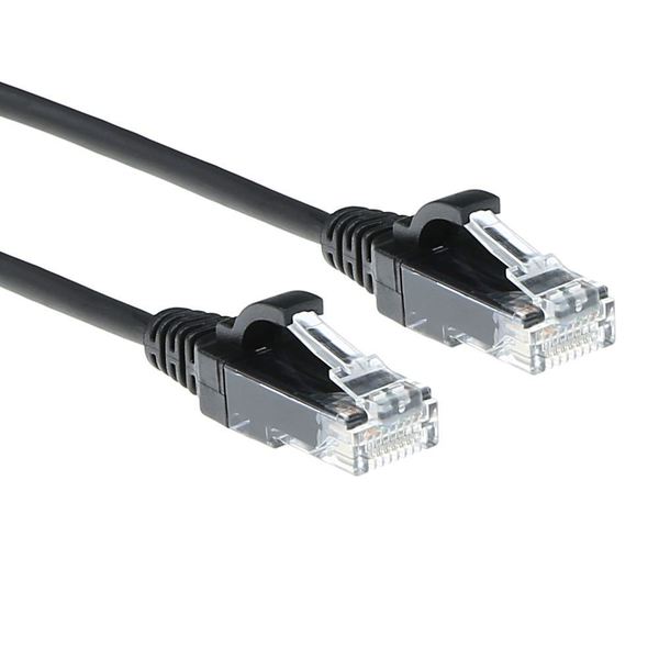 ACT DC9910 sieťový kábel Čierna 10 m Cat6 U/UTP (UTP)