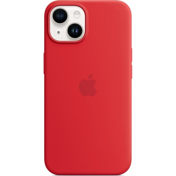 IPHONE 14 SILICONE CASE WITH MAGSAFE - (PRODUCT)RED