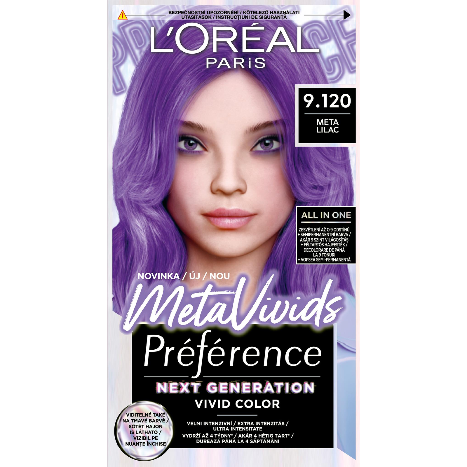 L'ORÉAL PARIS Preférence Meta Vivids Meta Lilac (3600524105488)