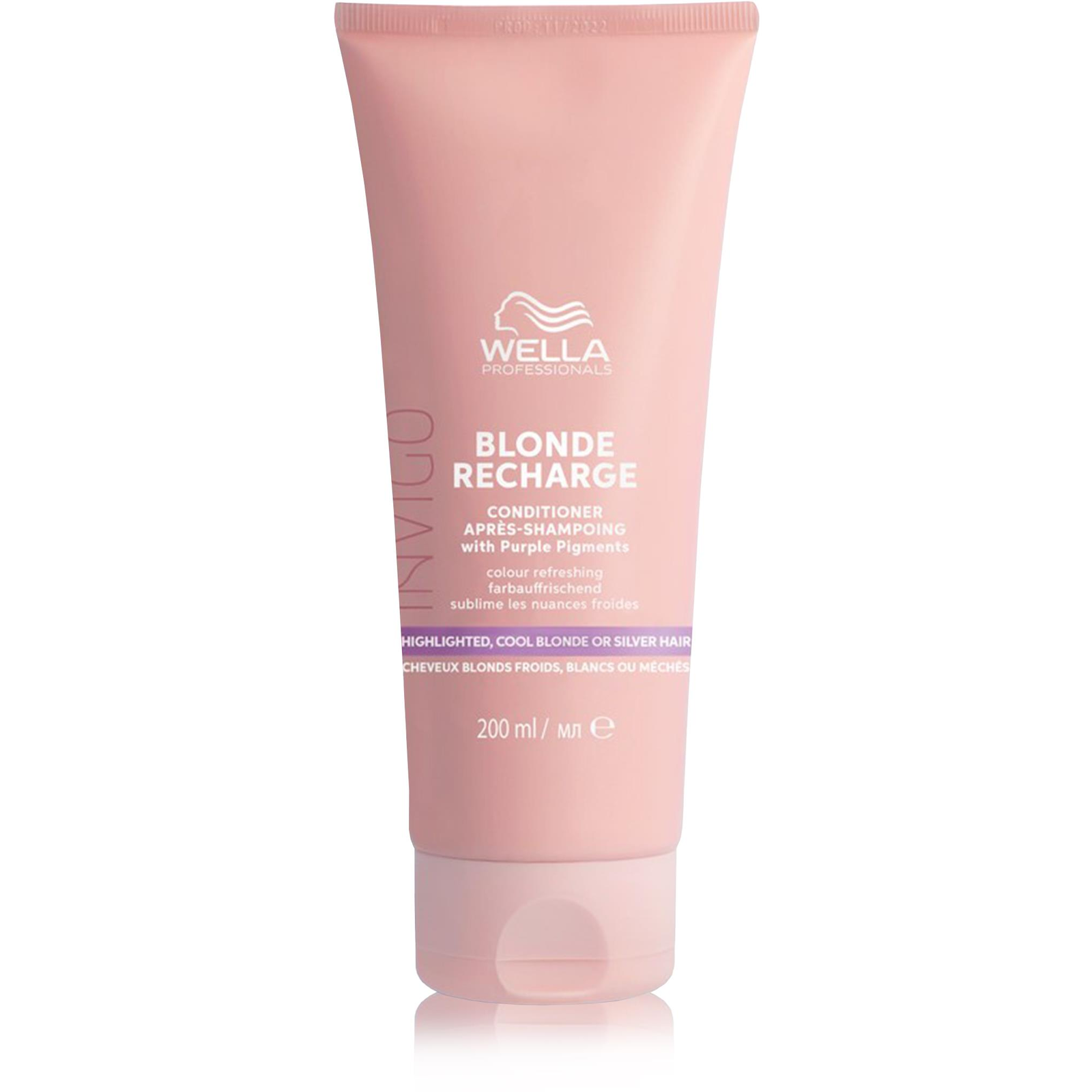 WELLA PROFESSIONALS Invigo Blonde Recharge Cool Neutralizing Conditioner 200 ml (4064666339016)