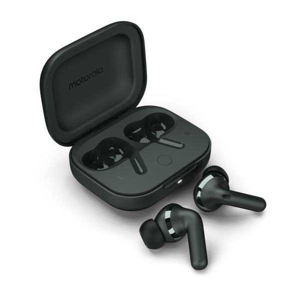 Motorola Moto Buds+ Слушалки Безжичен В ухо Обаждания/Музика/Спорт/Всеки ден Bluetooth Сив