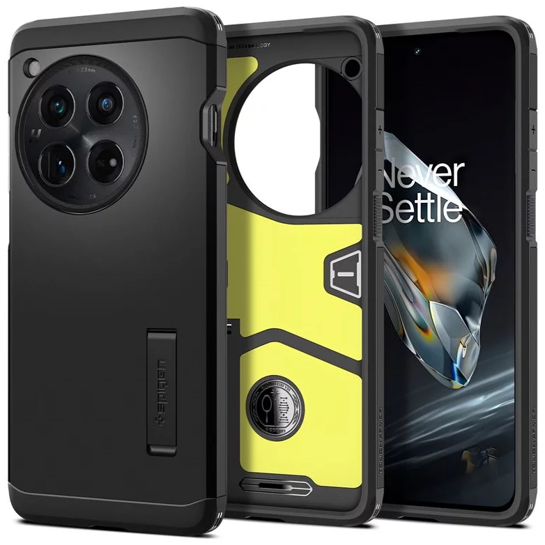 Spigen Tough Armor OnePlus 12 tok fekete (ACS07376) (ACS07376)