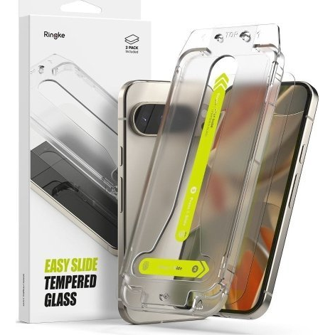  Ringke SZKŁO HARTOWANE RINGKE EASY SLIDE 2-PACK GOOGLE PIXEL 9 / 9 PRO CLEAR