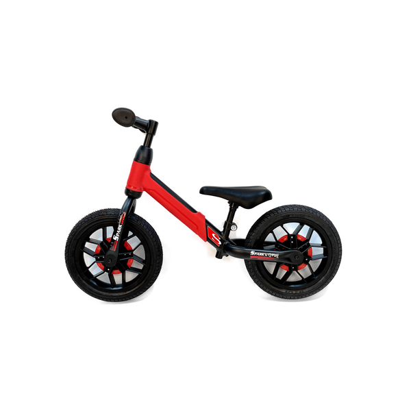 QPLAY Spark futóbicikli 3-6 éves korig, 30 kg-ig - Red