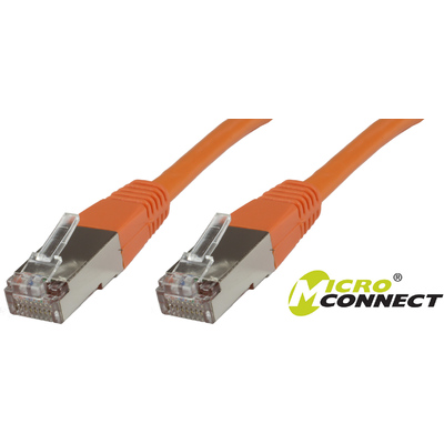  MicroConnect S/FTP CAT6 0.25m Orange LSZH - SSTP60025O