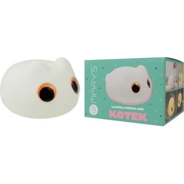 Lampka nocna LED kotek