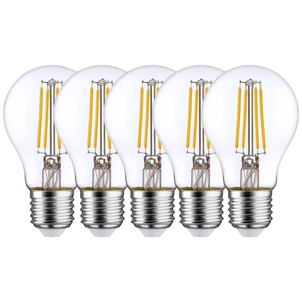 LightMe LED fényforrás E27 7 W = 60 W Melegfehér 5db (LM85936) (LM85936)