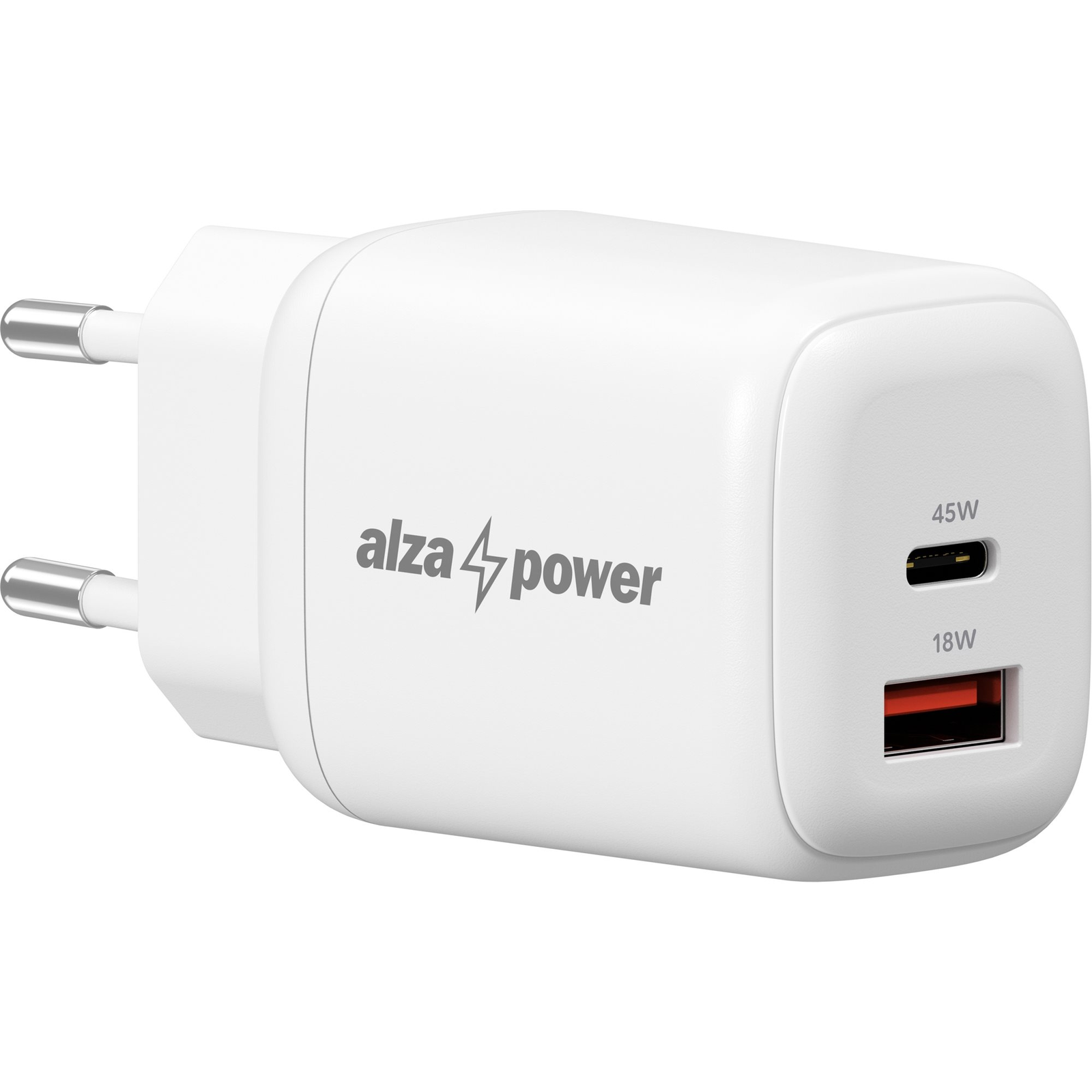 AlzaPower G520CA Fast Charge 45W fehér (APW-CCG520CAW)