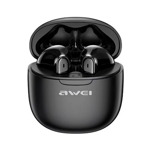 Awei T68 Bluetooth Fülhallgató Headset - Fekete