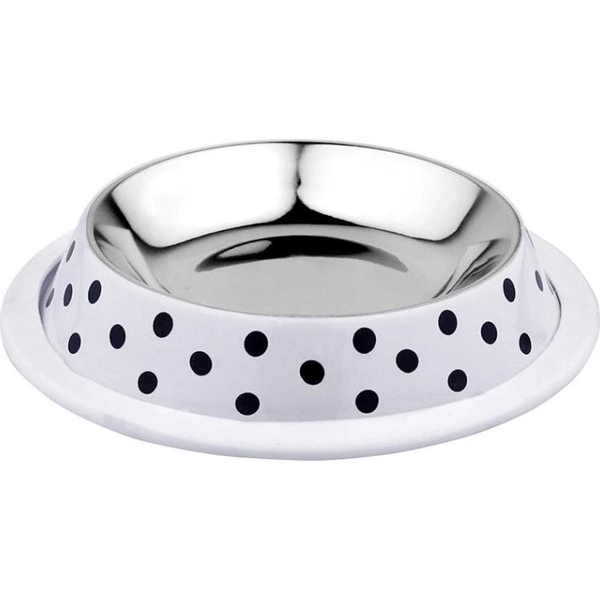  Duvo+ Duvo+ Metalowa Miska Dla Psa Kropki L 1L 25,8cm