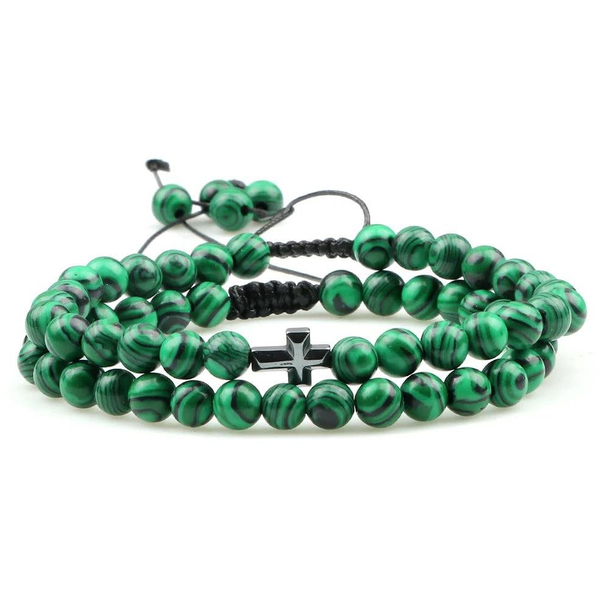 Predator Q1 férfi karkötő 2 db - BZB503-3