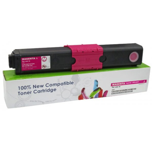 Cartridge Web Utángyártott OKI C301,321,531 Cartridge Magenta 1.500 oldal kapacitás (OKI44973534FUEC) (OKI44973534FUEC)