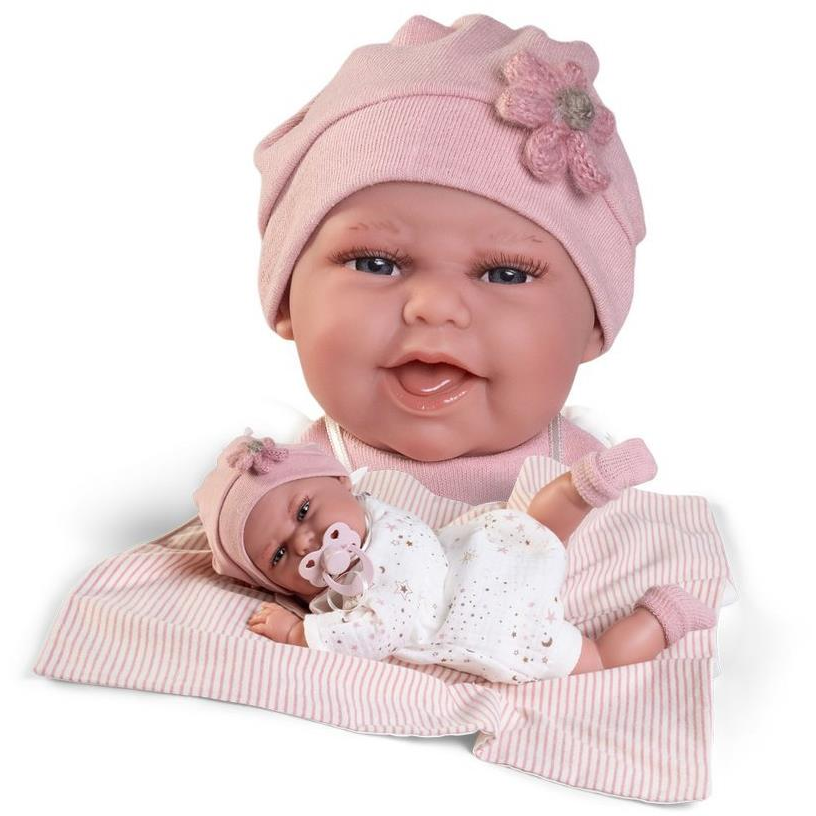 Antonio Juan 70362 Clara - valósághű baba különleges mozgásfunkcióval és puha szövettesttel (8435083670628)