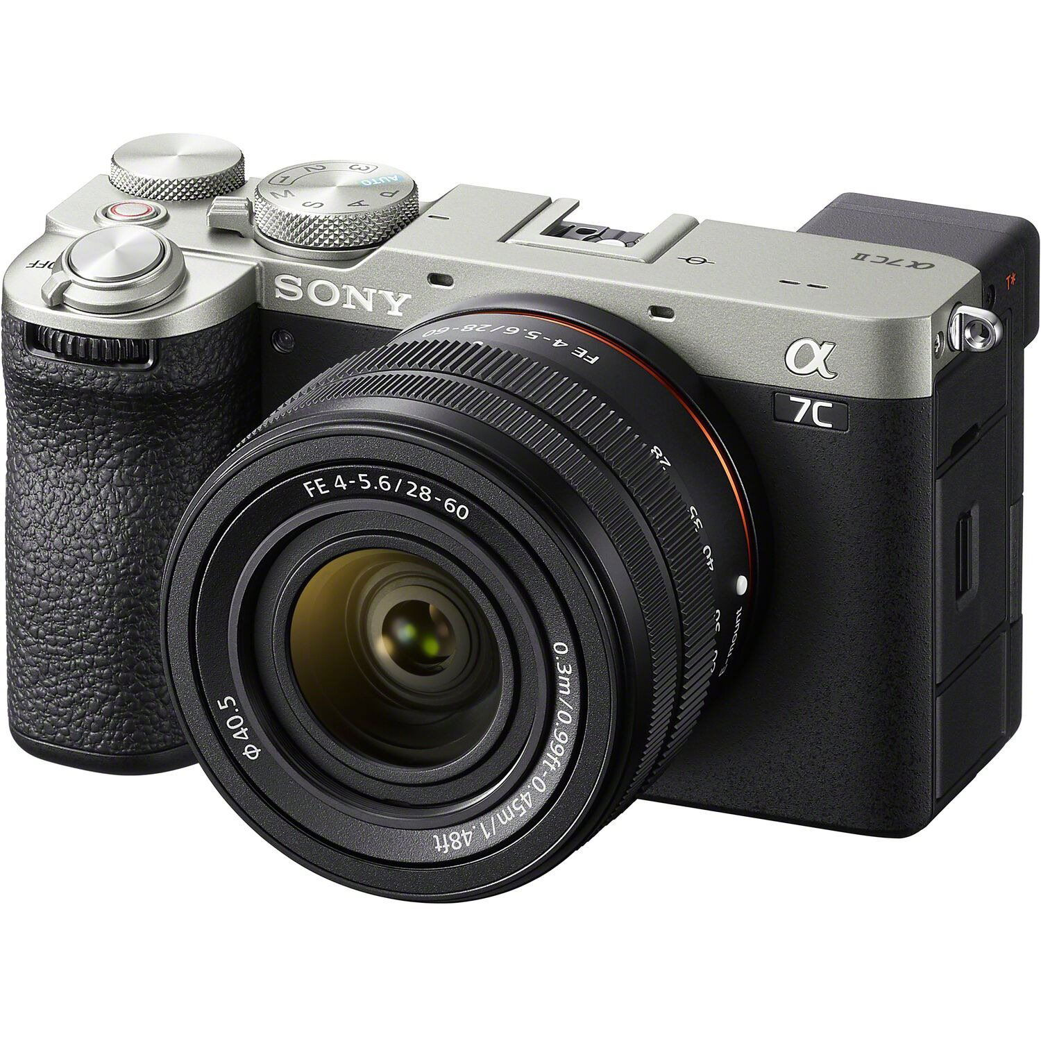 Sony Alpha A7C II + FE 28-60mm f/4-5.6, ezüst (ILCE7CM2LS.CEC)