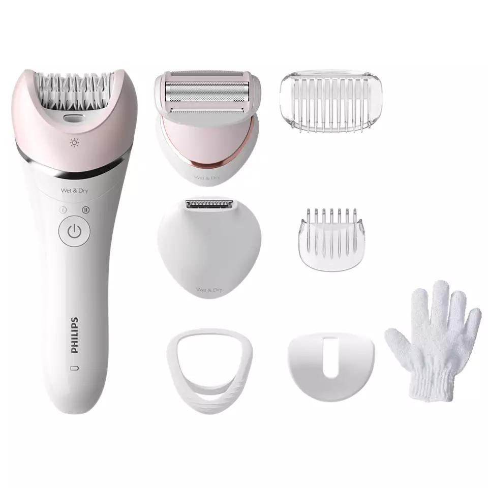 Philips BRE721/00 epilátor 32 pinzety/pinziet Ružová, Biela (BRE721/00)