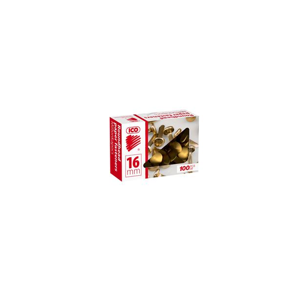 ICO 16mm Milton kapocs (100 db / csomag) (7350051000)