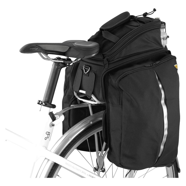 Topeak MTS TrunkBag DXP Csomagtartóra rögzíthető Kerékpáros Táska 22,6 L - Fekete