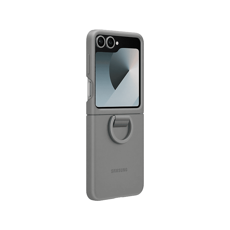 Samsung Galaxy Z Flip6 szilikon tok gyűrűvel szürke (EF-PF741TJEGWW) (EF-PF741TJEGWW)