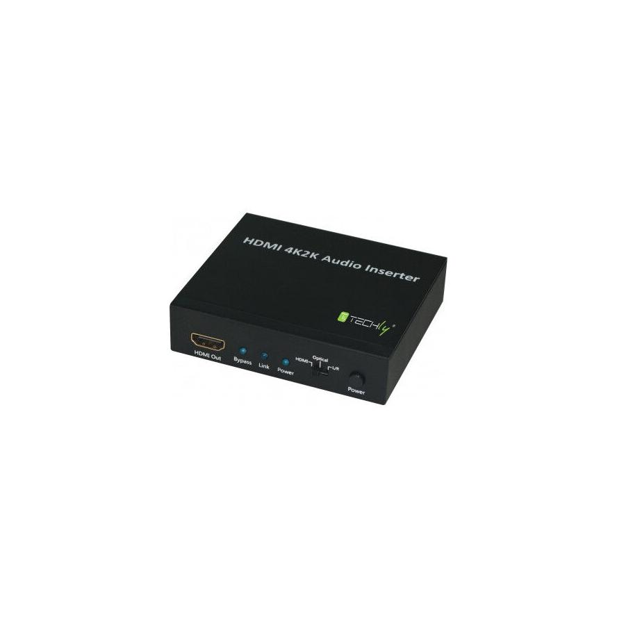 Techly IDATA HDMI-AI4K videó konverter 3840 x 2160 pixelek (IDATA-HDMI-AI4K)