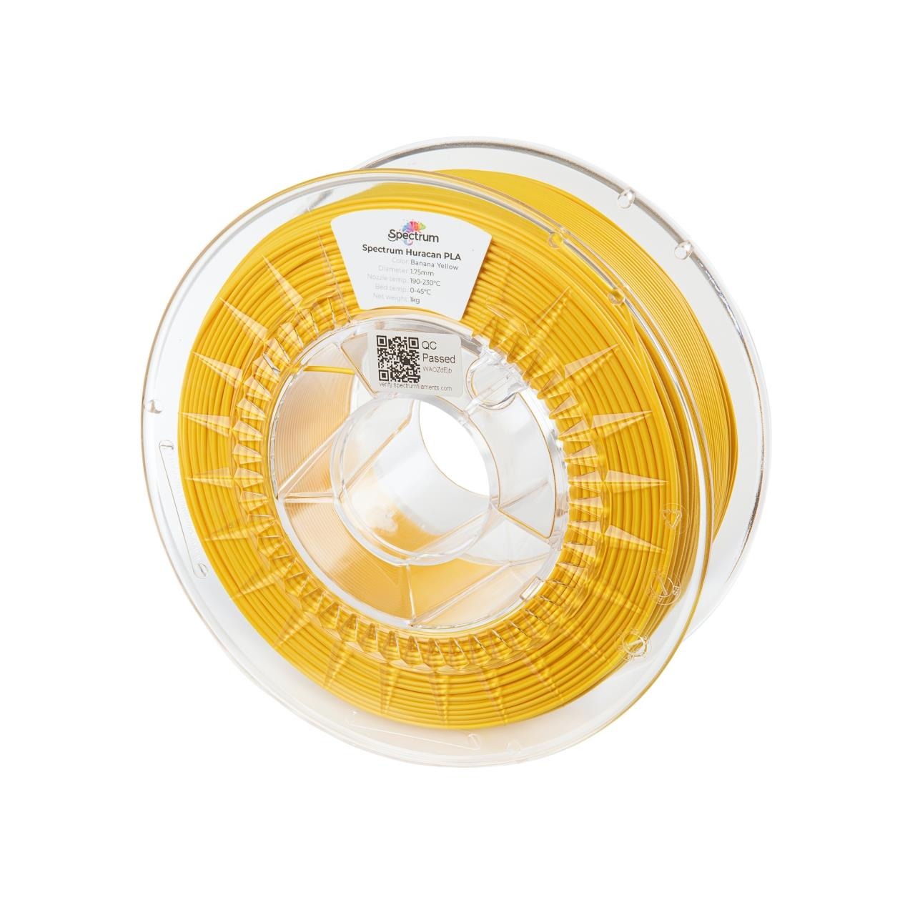 Spectrum Huracan PLA 1,75 mm, Banana Yellow, 1 kg (80921)