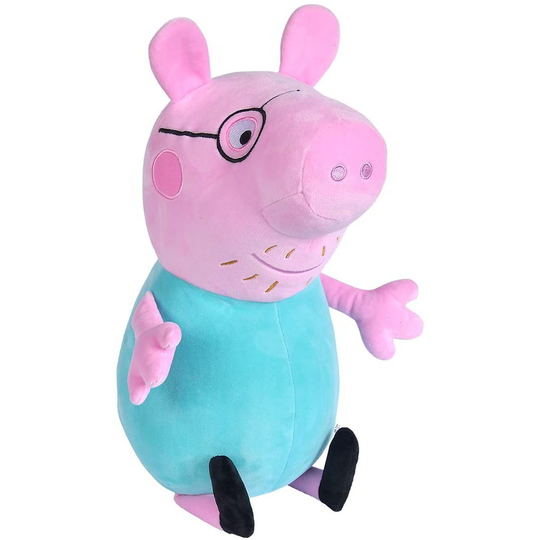 Simba Peppa Pig Papa Wutz plüss figura - 37 cm (109261005)
