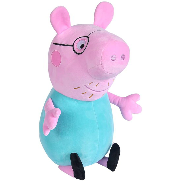 Simba Peppa Pig Papa Wutz plüss figura - 37 cm