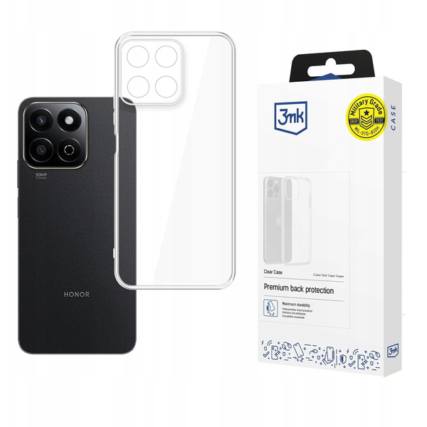 Puzdro pre Honor 200 Smart - 3mk Clear Case