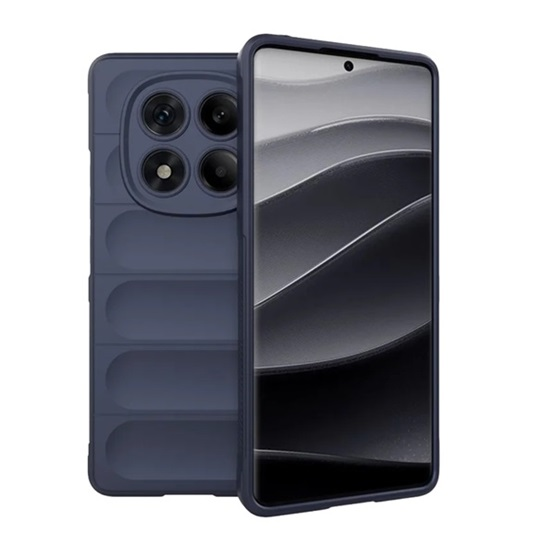 Gigapack szilikon tok 3D minta Xiaomi Redmi Note 14 Pro 4G sötétkék