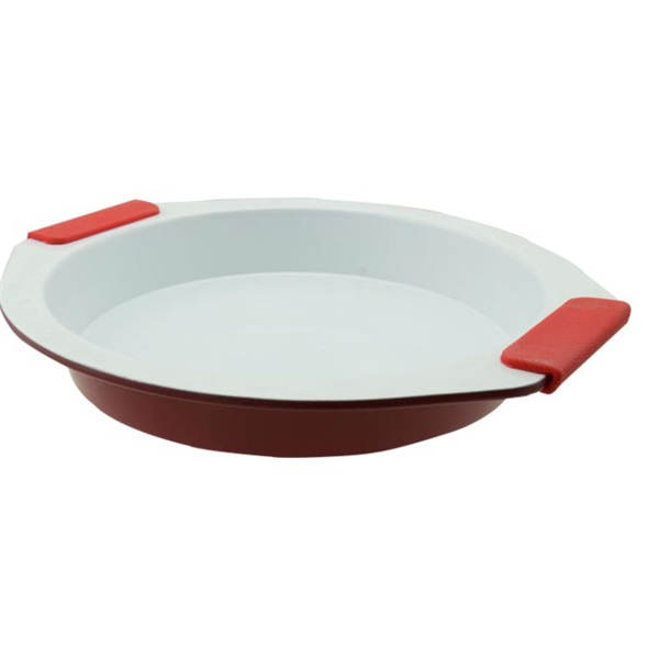 Hausberg ERT-MN 752 kerámia bevonatú kerek tapadásmentes tepsi 29 x 26,5cm (ERT-MN 752)